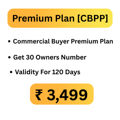 Premium Plan [CBPP] Commercial Buyer Premium Plan Get 30 Owners Number Validity For 120 Days 3499
