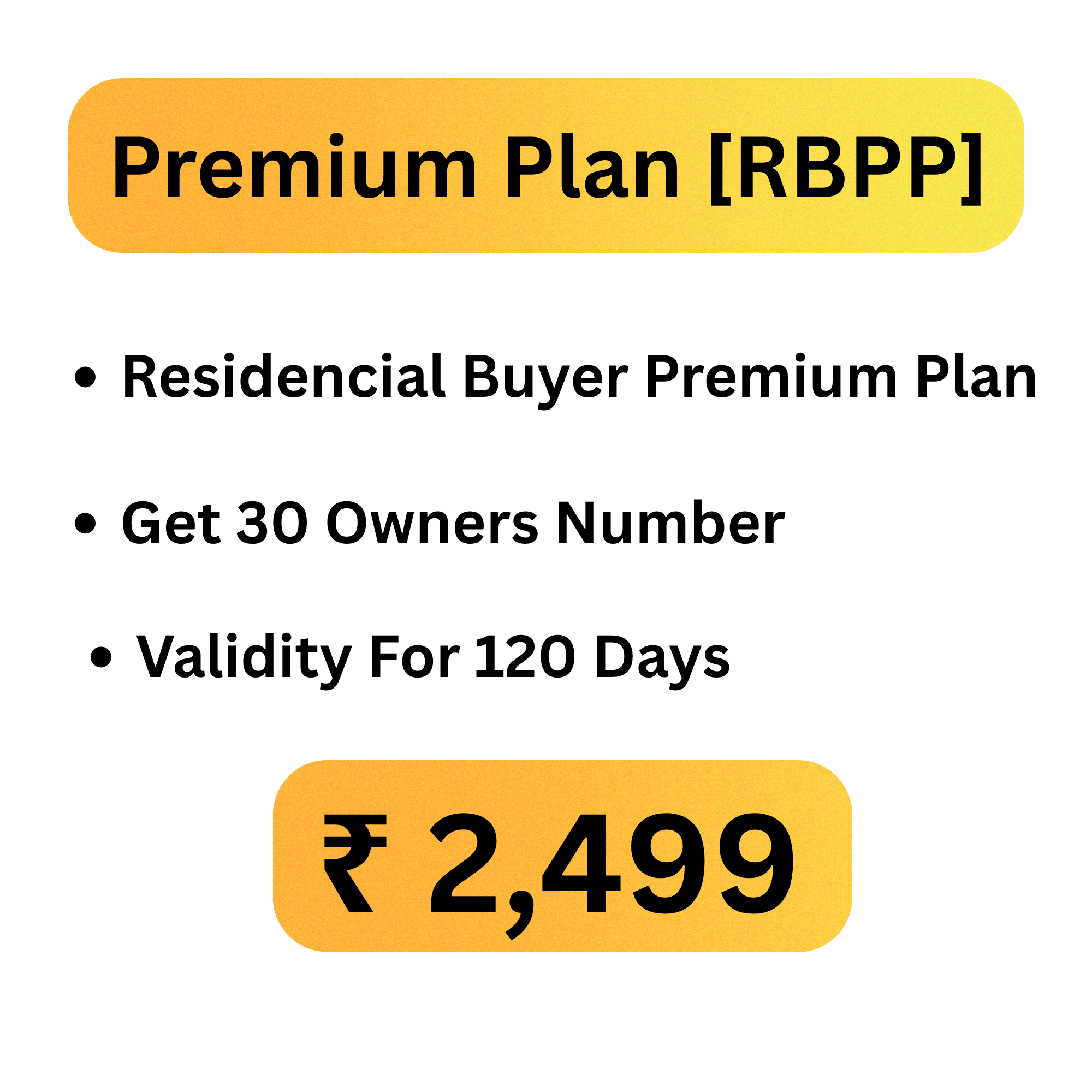 Residencial Buyer Premium Plan