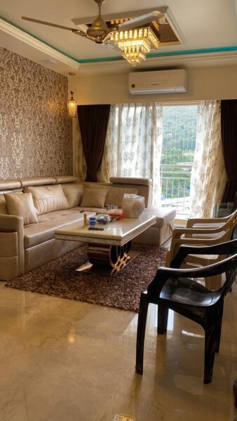 2 BHk Fully Furnished Lavish Flat For Sale JP Mira Road
