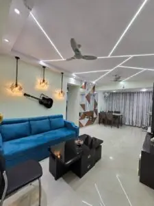 2 BHK Flat Available On Rent at 18th Floor With Mountain View Thane West