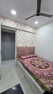 2 BHK Flat Available On Rent at 18th Floor With Mountain View Thane West