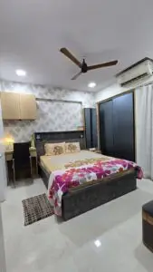 2 BHK Flat Available On Rent at 18th Floor With Mountain View Thane West