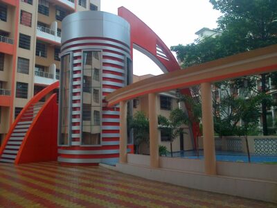 Spacious 3 BHK Flat for Rent in Vrindavan Palms, Kalyan West