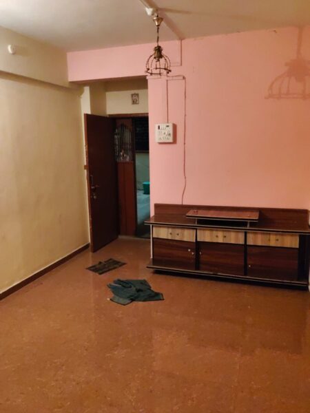 Semi-Furnished 1 BHK Flat for Sale in Dombivli West – Prime Location