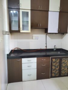 2 BHK Semi-Furnished Apartment for Sale With Parking in Vasant Lawns, Majiwada, Thane West
