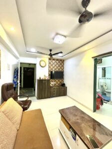 1 BHK Semi-Furnished Apartment for Sale in Prestige Residency Carnation, Waghbil, Thane West