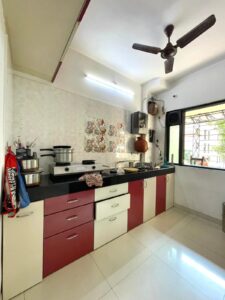 1 BHK Semi-Furnished Apartment for Sale in Prestige Residency Carnation, Waghbil, Thane West
